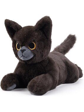 Black Cat Weighted Plush Lavender Scented Microwavable Heating Pad Cozy Toy